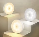 Motion Sensor Puck Light – motion sensor auto-on within 10 feet