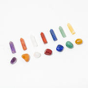 14pcs, Energy Seven Chakras Set, Wand Yoga Jewelry Collection Gadget, Room Decor, Home Decor, Scene Decor, Home Ornament Gift, Party Decor, Bedroom Accessories, Home Office Hanging Decoration