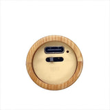 Rechargeable Motion Sensor Night Light – Magnetic Wooden Wall Lamp
