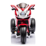 Pink ride-on motorcycle