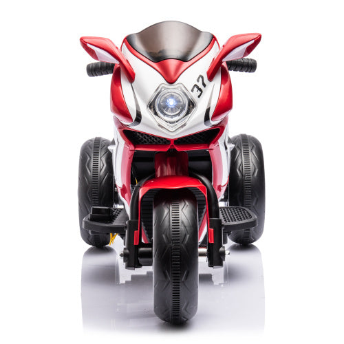 Pink ride-on motorcycle