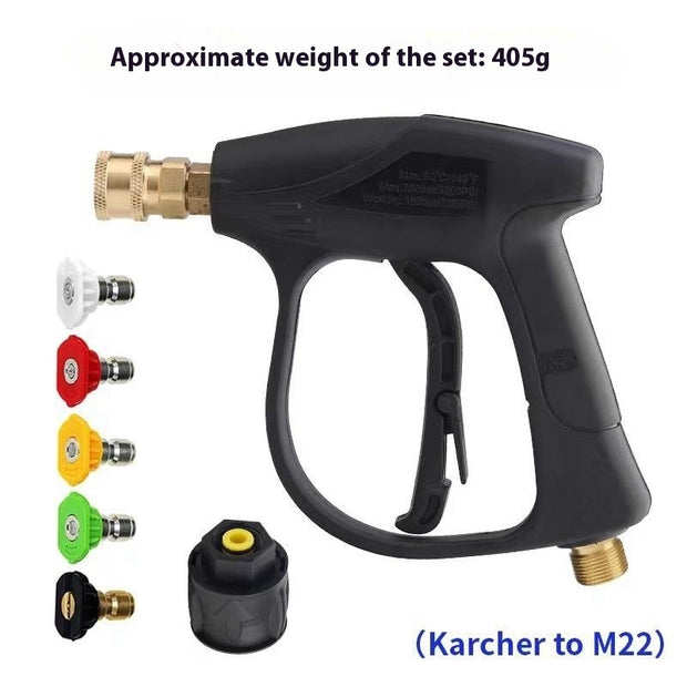 K2-K7 Car Washing Gun Household With 5 Color Nozzle