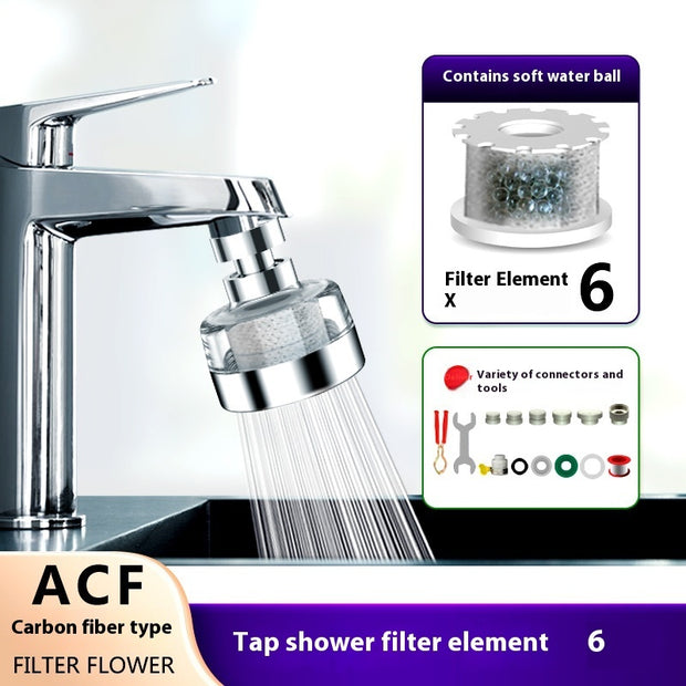 Washbasin Faucet Extension Soft Water Filter
