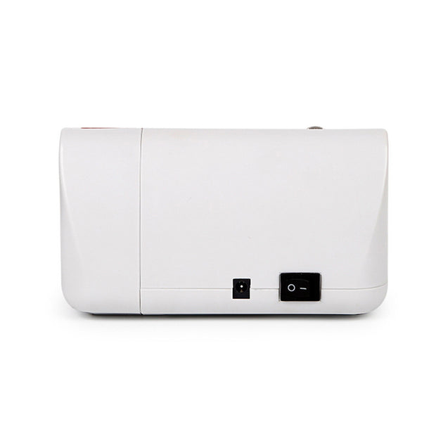 Portable currency counter with currency detector