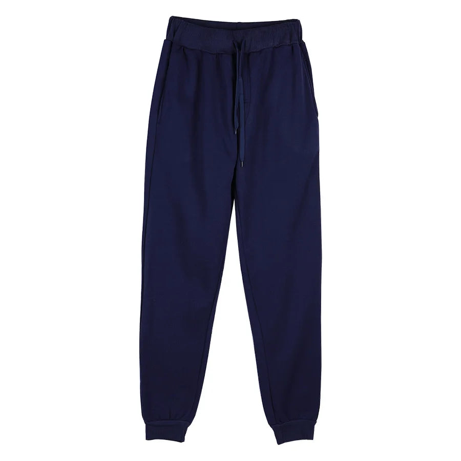 Men Training Joggers – Loose Fit Fleece Sweatpants with Drawstring