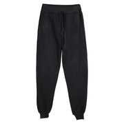 Men's Athletic Trainning Joggers Casual Loose Fit Sweatpants Spring Fall Fleece Lined Pants Elastic Waist Drawstring Trousers