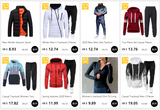 Men Training Joggers – Loose Fit Fleece Sweatpants with Drawstring