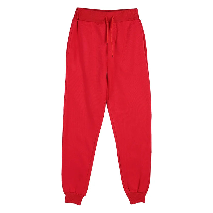 Men Training Joggers – Loose Fit Fleece Sweatpants with Drawstring