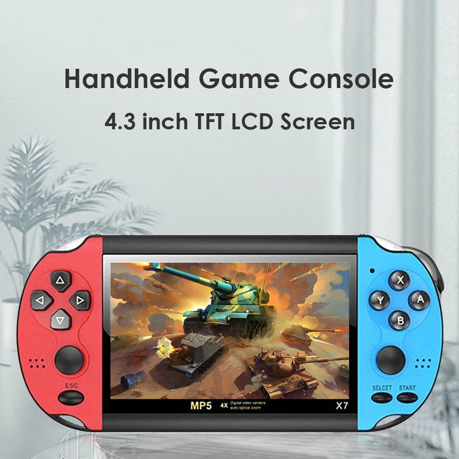 Portable Retro Handheld Game Console – Mini Arcade Video Games Player