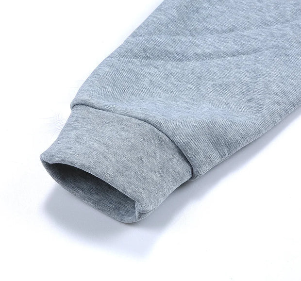 Men's Athletic Trainning Joggers Casual Loose Fit Sweatpants Spring Fall Fleece Lined Pants Elastic Waist Drawstring Trousers