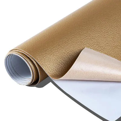 Leather Repair Tape, Self-Adhesive Leather Repair Patch for Sofa, Car Seat, Handbag, Furniture, Driver Seat, Black, 50X142 cm