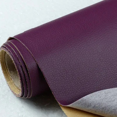 Leather Repair Tape, Self-Adhesive Leather Repair Patch for Sofa, Car Seat, Handbag, Furniture, Driver Seat, Black, 50X142 cm