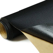 Leather Repair Tape, Self-Adhesive Leather Repair Patch for Sofa, Car Seat, Handbag, Furniture, Driver Seat, Black, 50X142 cm