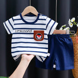 Kids Clothes Set featuring a playful monkey design, showcasing fun activities like ice and sponge application for kids.