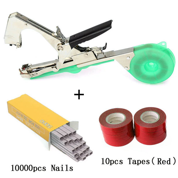 Plant Tying Tool Set with Tape Rolls