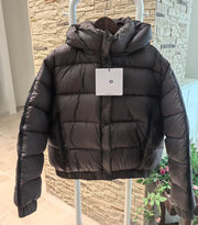 White Winter Jacket for Women Fashion Long Sleeve Hooded Bread Cotton Clothes Female Leisure Thick Warm Padded Coat Women