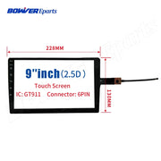 New Touch Screen Panel For TEYES CC2 9 inch Car Radio Multimedia Video Player Navigation GPS Android 8.1 No 2din 2 din