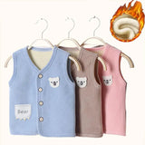 Kids waistcoat vest front view