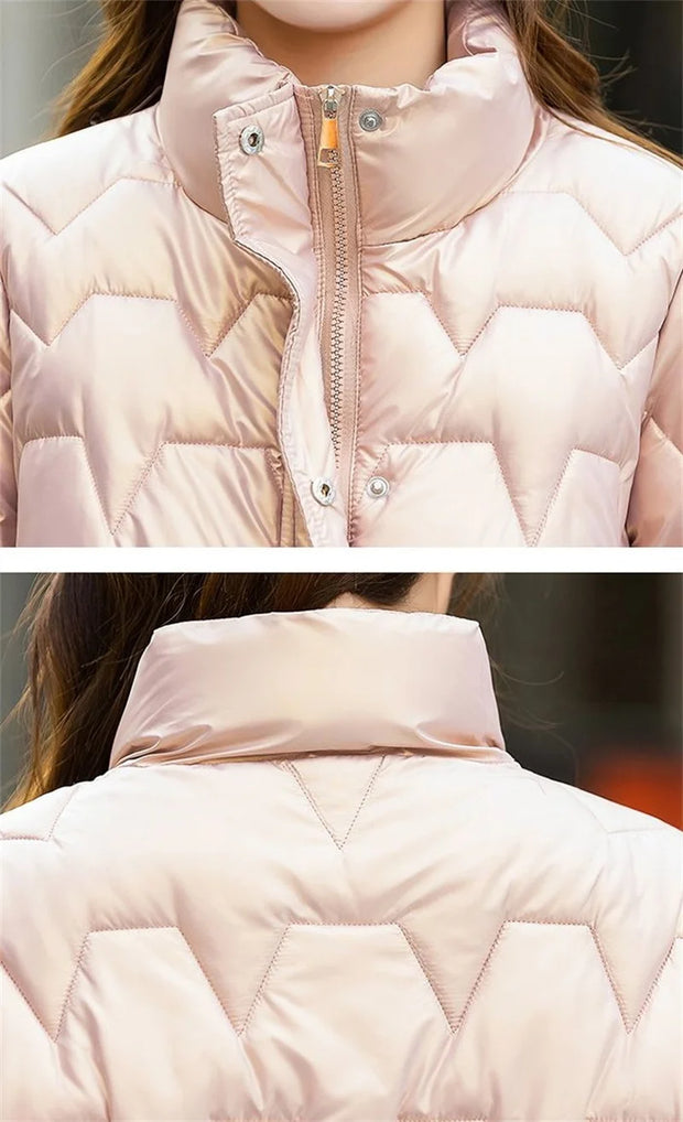 Winter Clothes Women Parkas Jacket 2023 New Women Fashion Solid Thick Short Coats Coats for Women Winter Coat Women