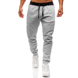 Men Training Joggers – Loose Fit Fleece Sweatpants with Drawstring
