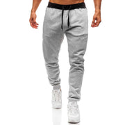 Men's Athletic Trainning Joggers Casual Loose Fit Sweatpants Spring Fall Fleece Lined Pants Elastic Waist Drawstring Trousers