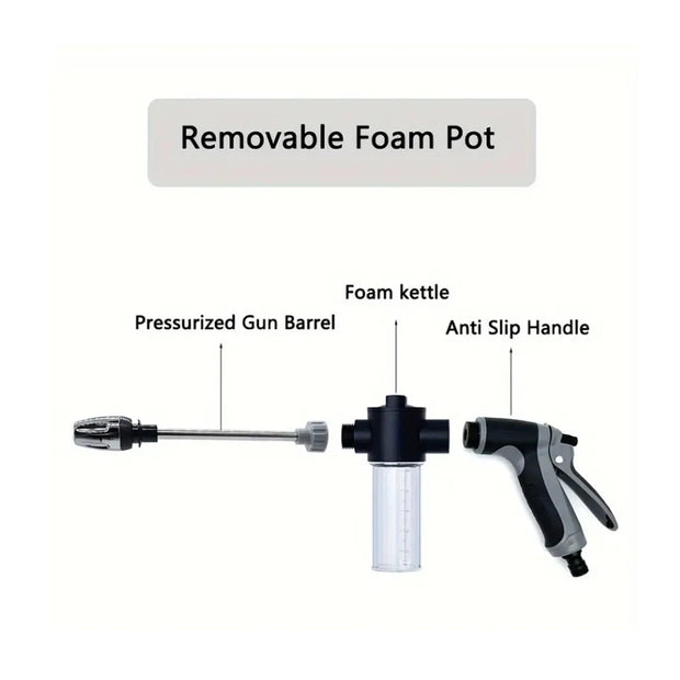 High Pressure Water Gun 100ML Foam Spray Bottle For Garden Irrigation Window Cleaning Two Models Available Portable Sprayer