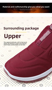 Winter Women Boots Outdoor Snow Boots Warm Lightweight Cotton Boot Non-slip Hiking Walking Shoes Fur Comfortable Women Ankle Boo