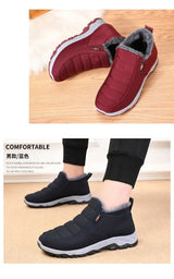 Men's Winter Casual Shoes – Warm Cotton, Chunky Sole