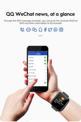 Smart Watch Y68 – companion app interface