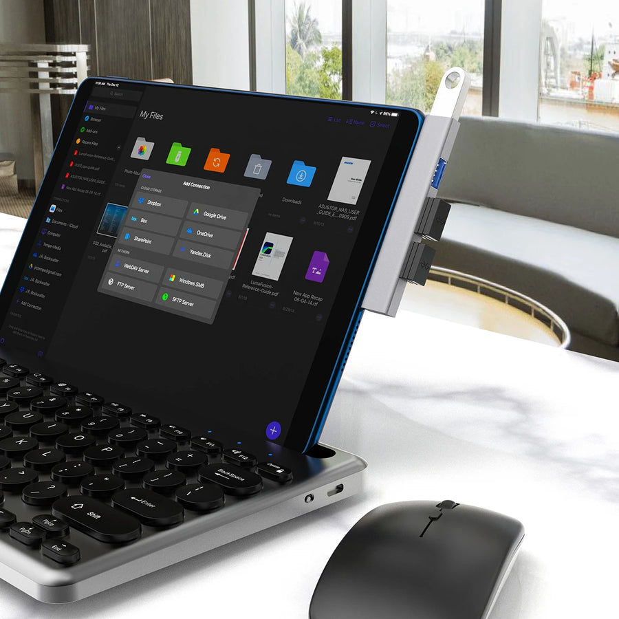4-in-1 USB-C Hub – Multi-Port Splitter with PD 60W Charging