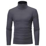 Men’s Thermal Shirt – Slim Fit High Neck Long Sleeve Winter Top