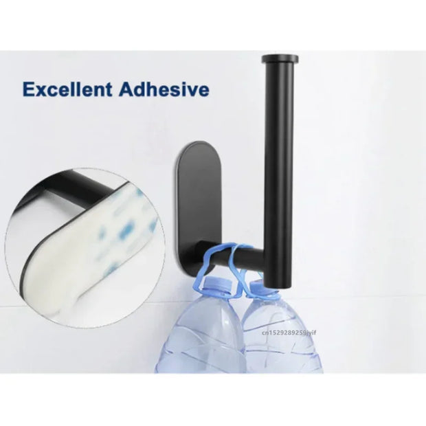 Self-Adhesive Stainless Steel Toilet Paper Holder