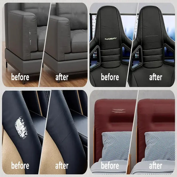 1pc Premium Self-Adhesive Leather Repair Patch  Easy Fix for Sofa Cushion PU Cloth Sticker Restaurant Kitchen Decoration Tablecl