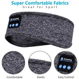 Bluetooth Sleep Headband – Wireless Music Headscarf with Built-in Speakers