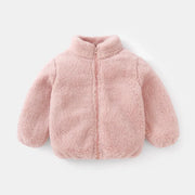 Kids Winter Coats 2025 New Children Outerwear Boy Warm Fleece Jacket Baby Girls Jackets for Autumn Spring Children Clothing
