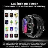 1.83-Inch Smart Watch, Bluetooth Calling, Fitness Tracker