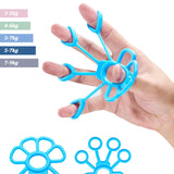 Exerciser in hand squeezing