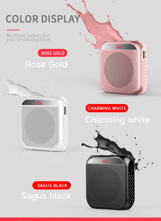 Speaker for teachers to use in class microphone amplifier