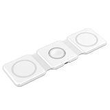 3-in-1 MagSafe Wireless Charging Station – Foldable Magnetic Travel Charger for iPhone
