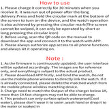 Smart Watch for Men & Women – Message & Fitness Monitor Bracelet