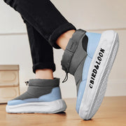 Winter Boots for Men Add Velvet Men's Sneakers Ankle Boots Soft and Comfortable Sports and Leisure Wear-resistant Non-Slip New