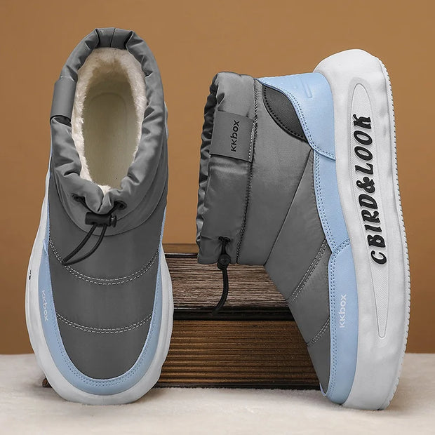 Winter Boots for Men Add Velvet Men's Sneakers Ankle Boots Soft and Comfortable Sports and Leisure Wear-resistant Non-Slip New