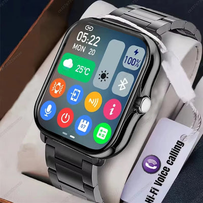 Smart Watch 2.01" HD Display – Call Answer, Message Preview, Sports Modes