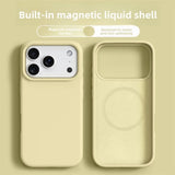 Magnetic silicone phone case front view