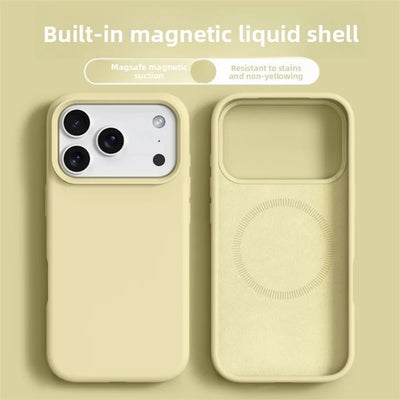 Magnetic Phone Case – Liquid Silicone for iPhone 17/16 Pro Max