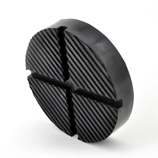 Universal Rubber Jack Pad Support Pinch Weld Slotted Floor Frame Rail Adapter Car Removal Repair Tool