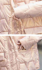 Winter Clothes Women Parkas Jacket 2023 New Women Fashion Solid Thick Short Coats Coats for Women Winter Coat Women