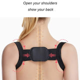 Adjustable Posture Corrector – Back Support Shoulder Belt, Straightens Spine, Corrects Posture