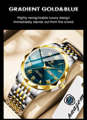 2025 New Modern Simple Creative Sport and Leisure Watch Creative Design Waterproof Quartz Movement Energy Watches Gift for Men