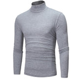 Men’s Thermal Shirt – Slim Fit High Neck Long Sleeve Winter Top